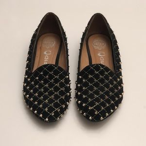 Jeffrey Campbell Elegant Q Studded Loafer - Size 7
